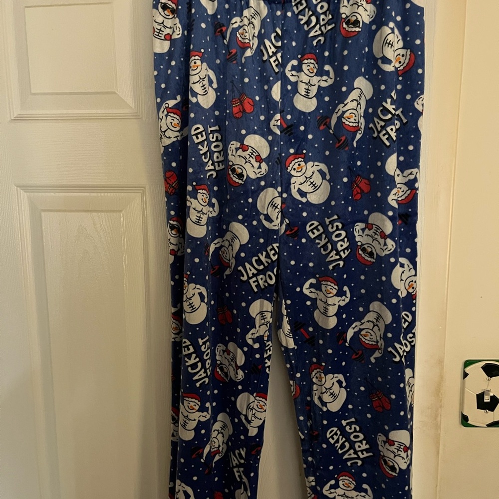 Men’s Pajamas - Blue and White